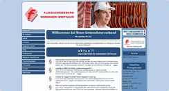 Desktop Screenshot of fleischer-nrw.de